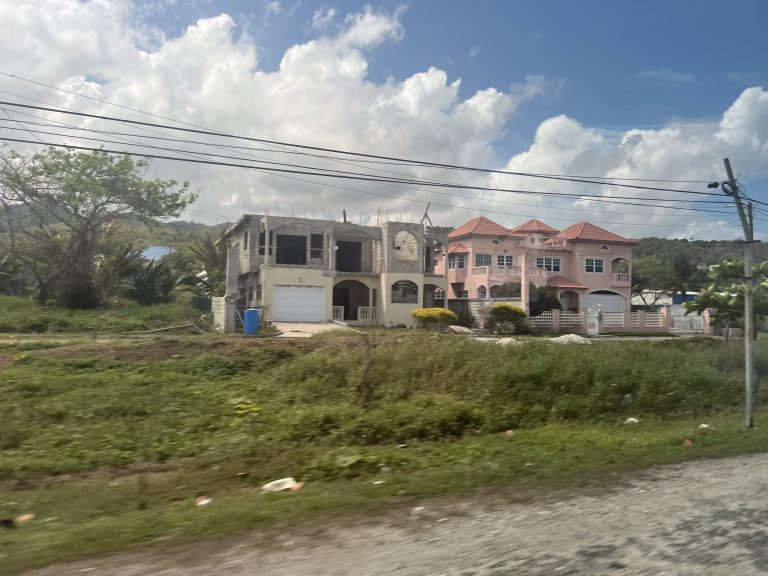 Homes in the Tryall Gardens neighbourhood, Sandy Bay, Jamaica